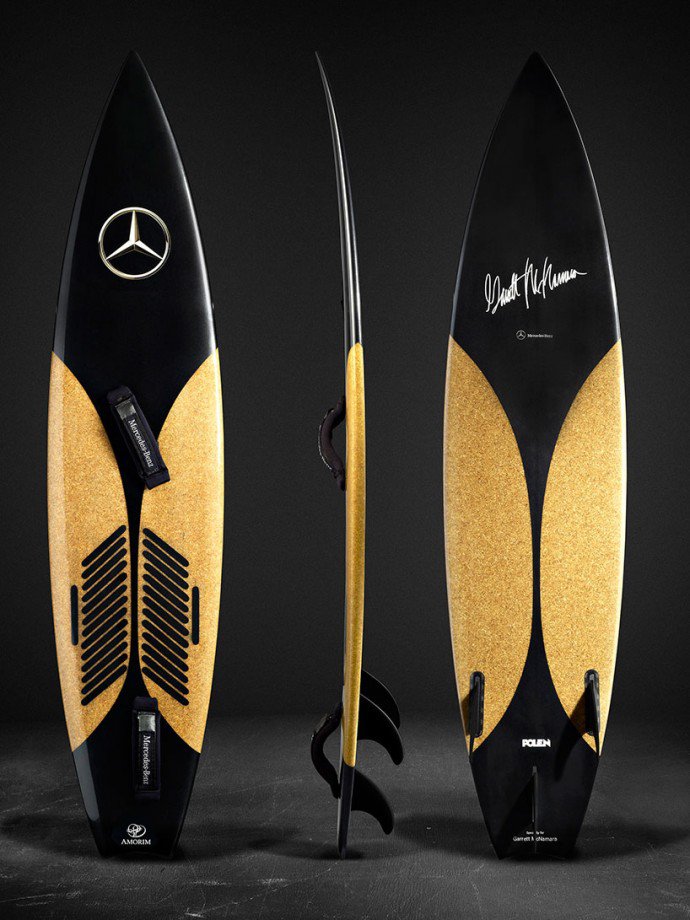 Luxuryretail_Tough-And-Flexible-Cork-Surfboard-By-Mercedes-Benz-front