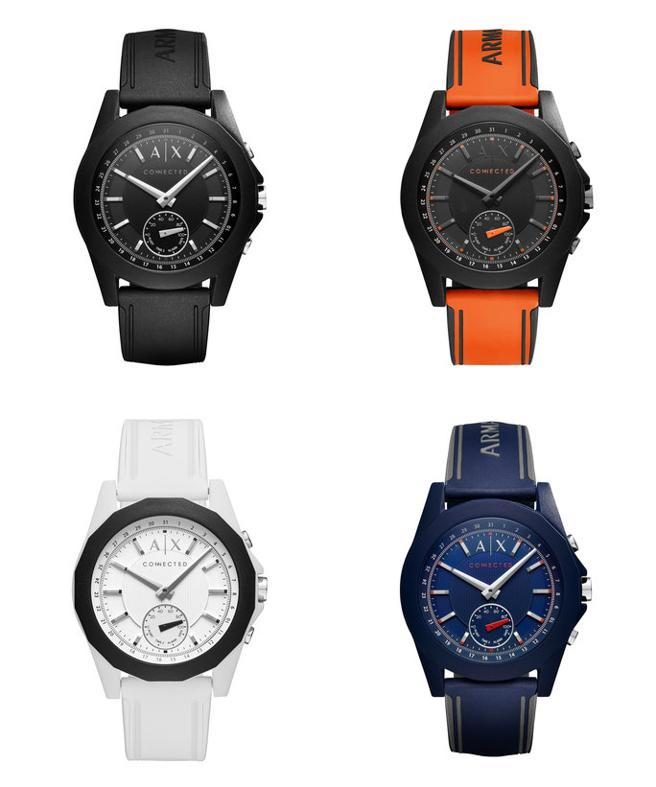 armani exchange hybrid smartwatch features
