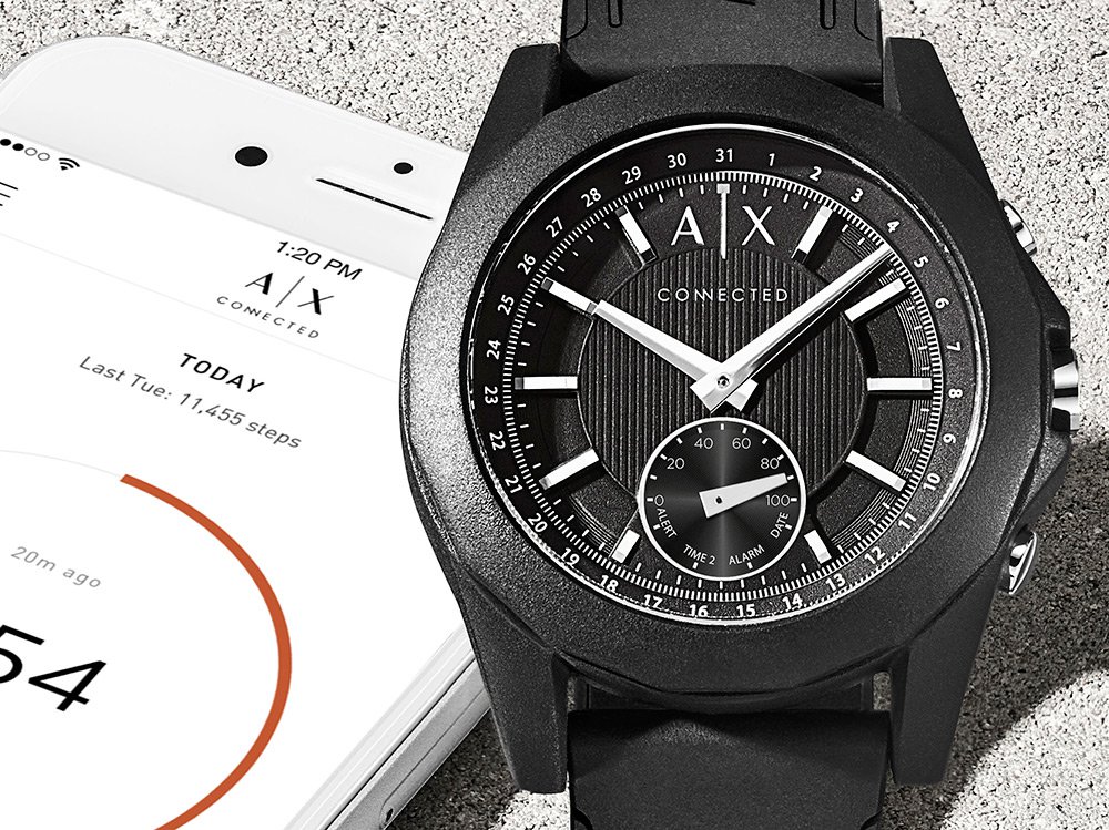 Armani hybrid smartwatch hotsell