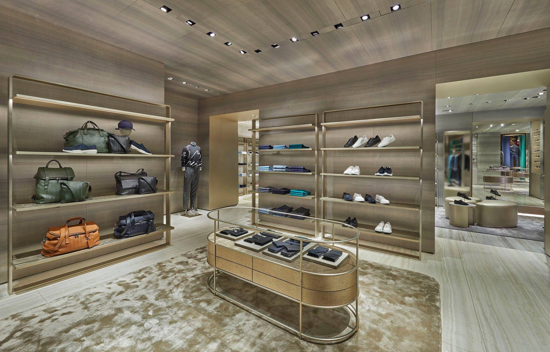 Armani's new London boutique opens with fashion and home