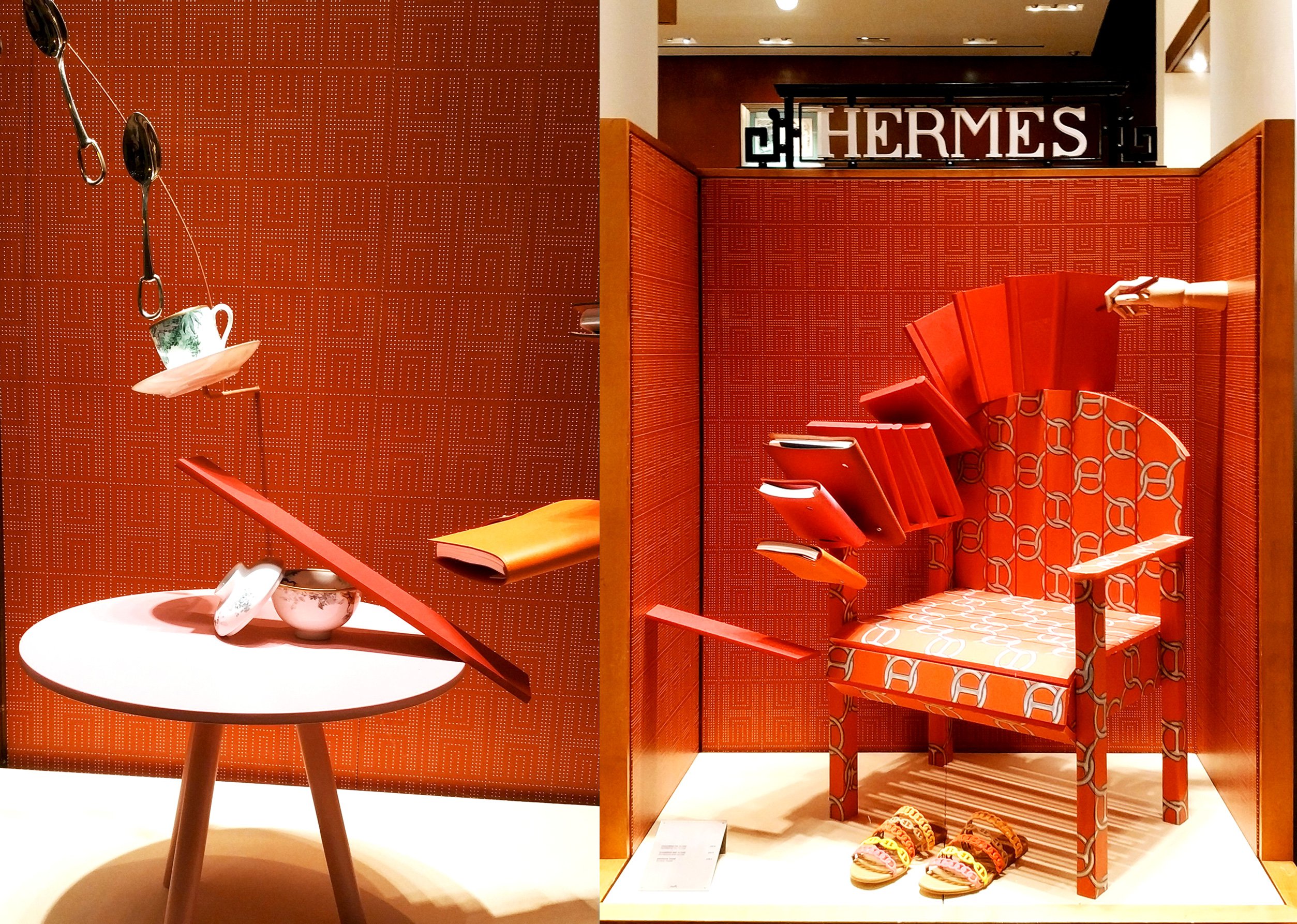 Hermes 2018 A/W window display