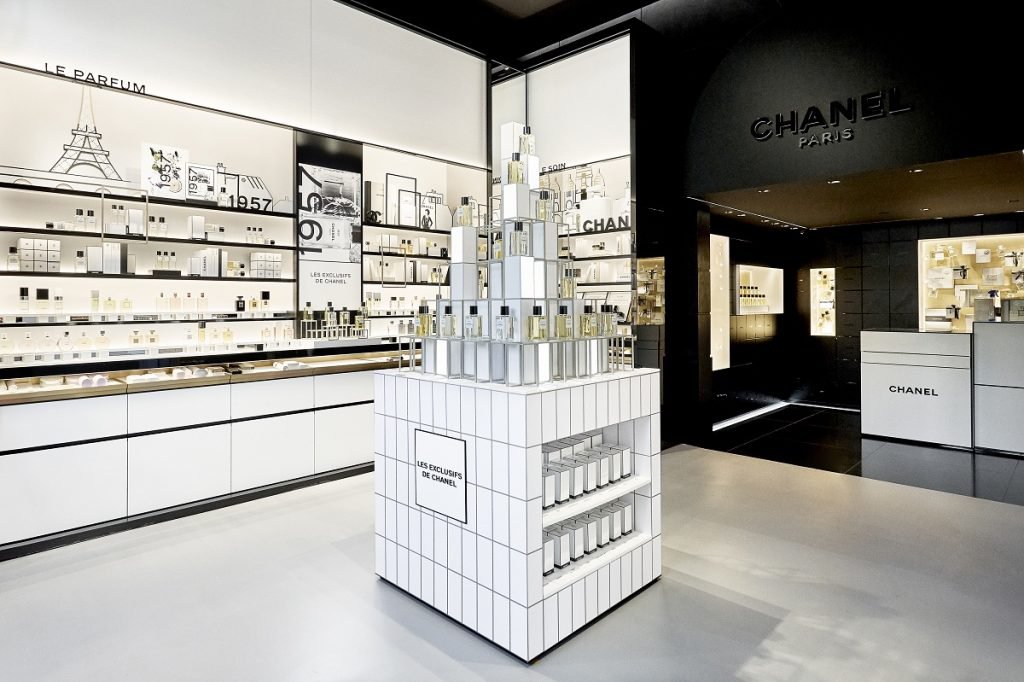 Chanel beauty store on Champs-Élysées, Paris - Luxury RetailLuxury Retail