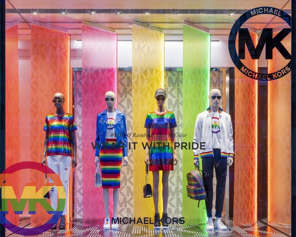 michael kors rainbow collection