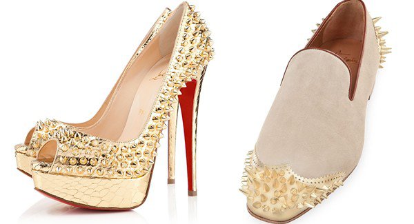 Lady Peep Spikes and Ironito Shoes by Christian Louboutin