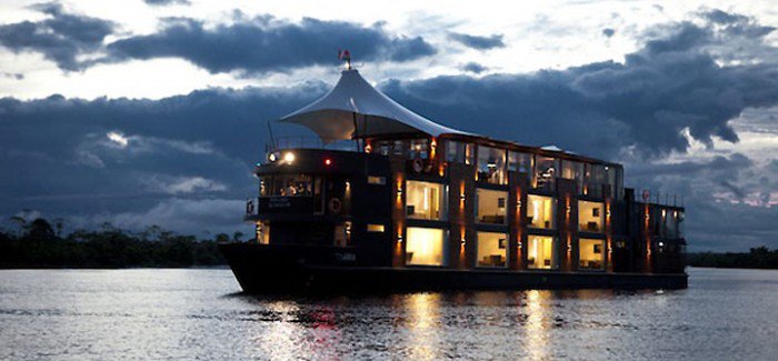 Luxury boat hotel