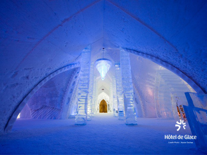 The Hôtel de Glace in Quebec will reopen its doors in January