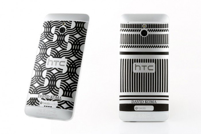 HTC One Mini limited edition handsets by David Koma