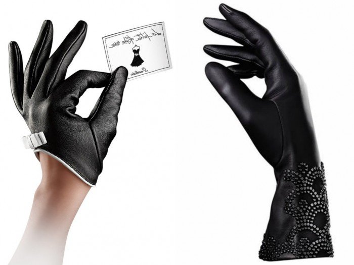 Perfumed gloves collaboration between Guerlain and Agnelle