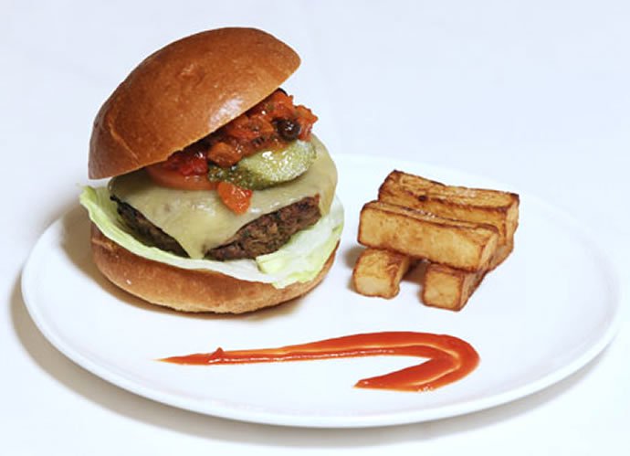 The Flying burger, by British Airways