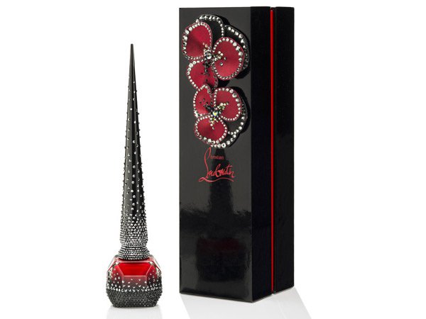 Louboutin Unveils Limited Edition Crystal-Studded Nail Paint