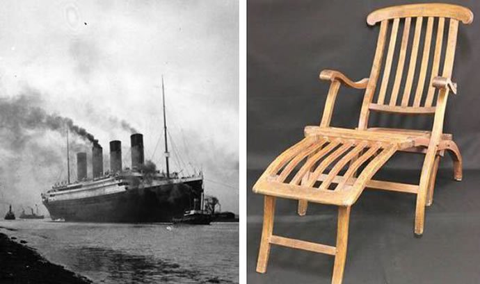 TITANIC DECKCHAIR