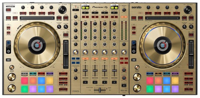 Limited Edition Pioneer DDJ-SX Gold Edition DJ Controller - Luxury 