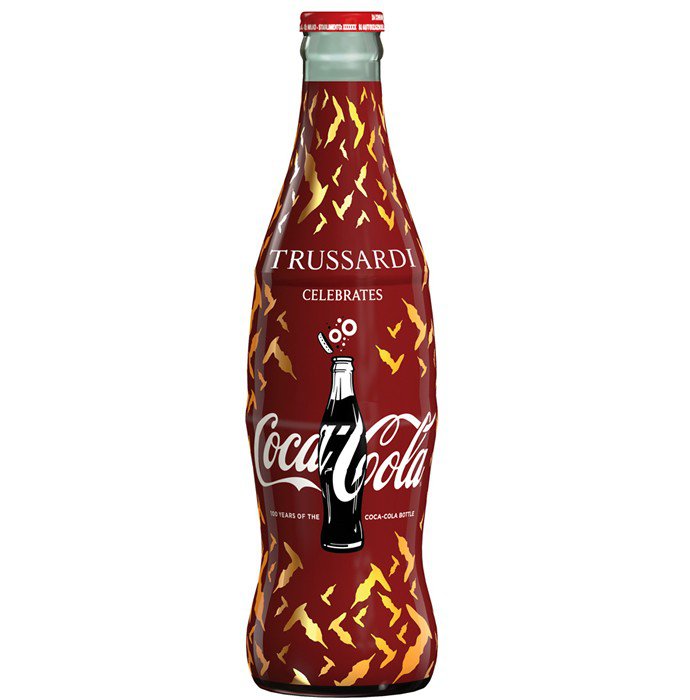 Coca-Cola new bottle by Trussardi