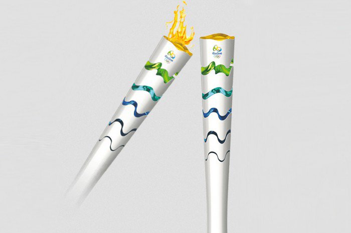 Olympic torch Rio 2016