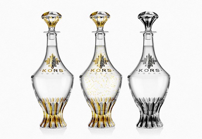 Kors Vodka Bottles