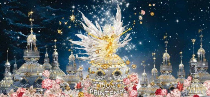 Printemps Christmas Window Displays