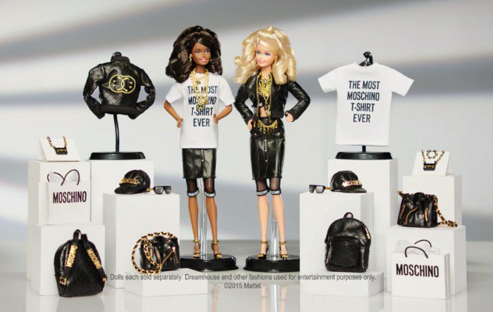 Moschino shop cover barbie