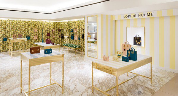 Sophie Hulme pops up at Harrods