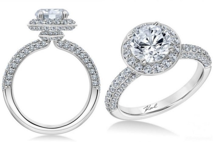 Engagement rings by Karl Lagerfeld