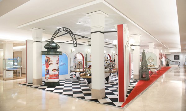 Louboutin store bon marché