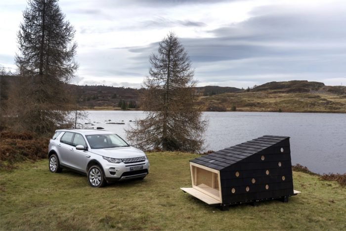 Wilderness Cabin from Land Rover