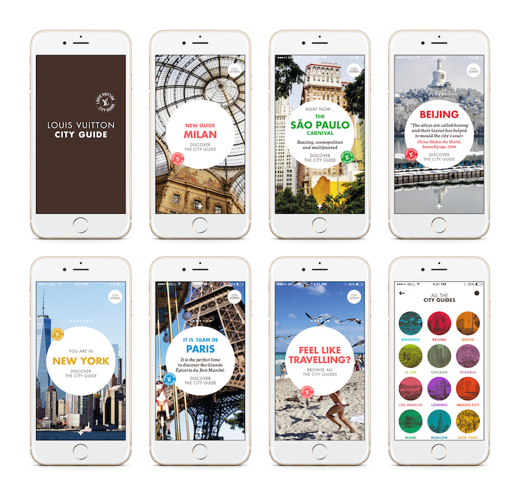 Louis Vuitton City Guides have gone digital