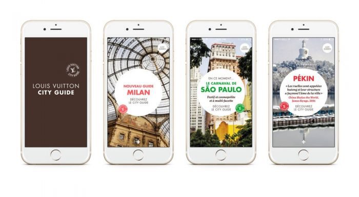 Louis Vuitton city guide apps