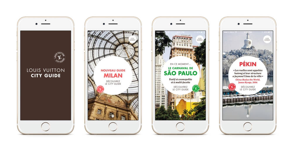 Louis Vuitton city guide apps - Luxury RetailLuxury Retail