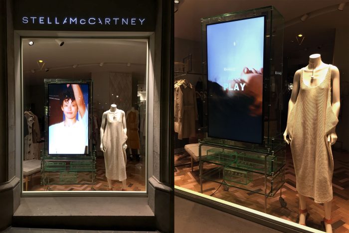 Stella McCartney’s windows display in Spain