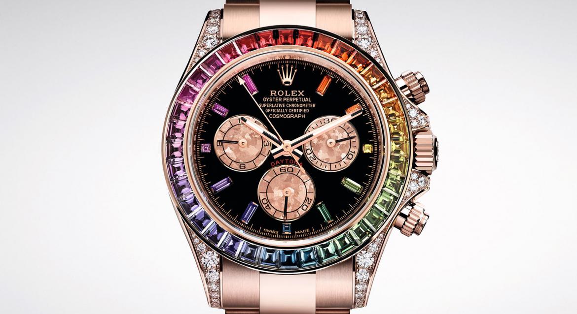 Rolex oyster perpetual 2025 cosmograph daytona rainbow