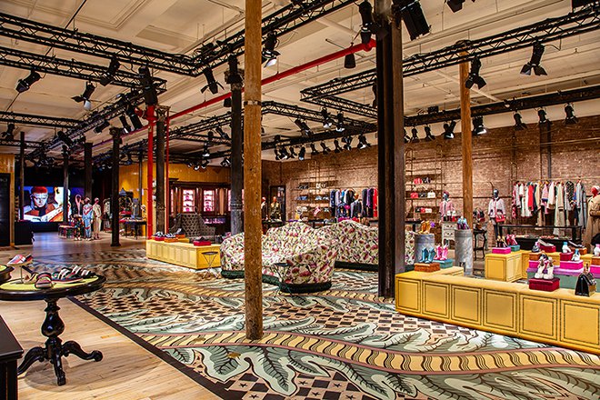 Gucci Unveils Concept Store, Soho NY