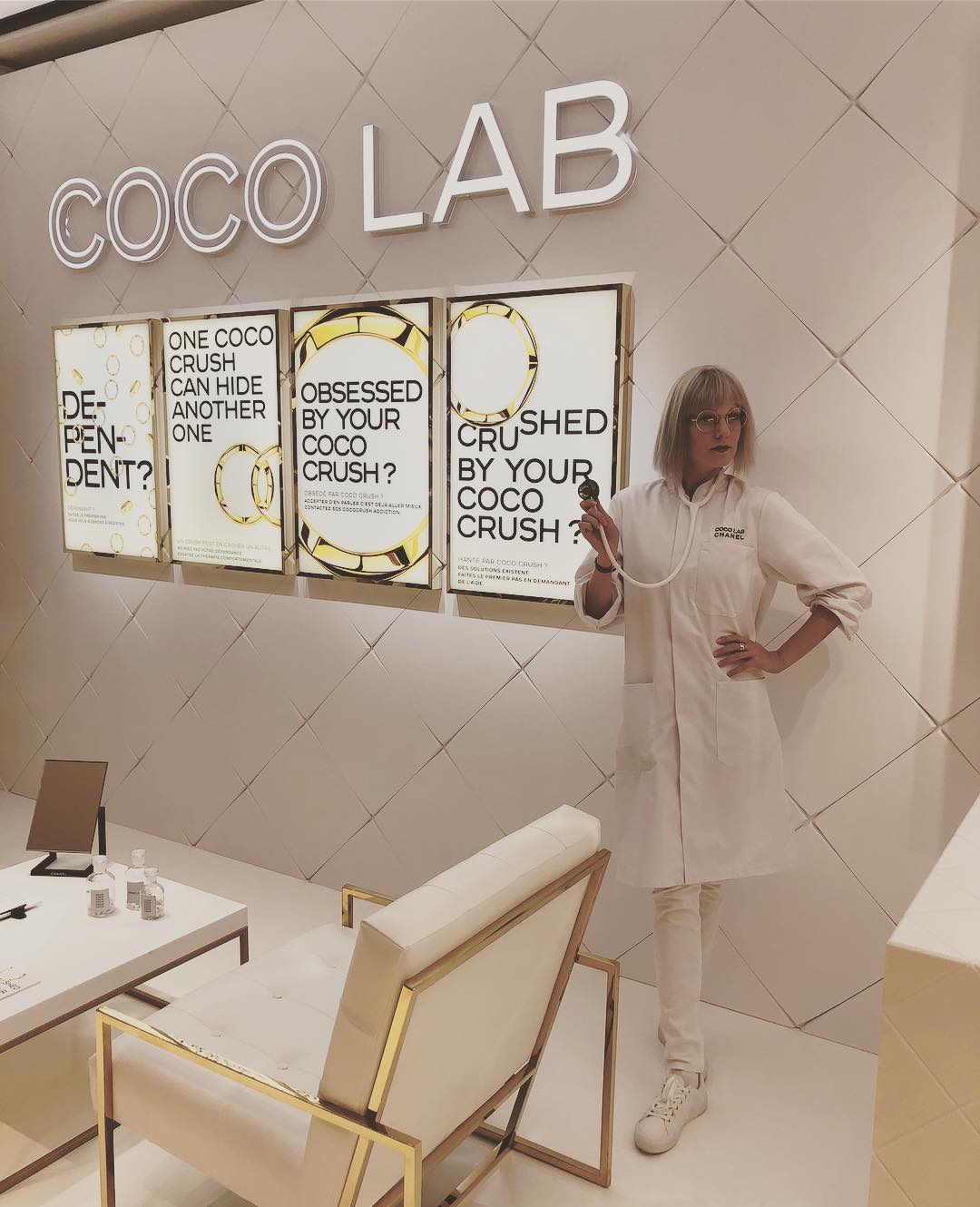 Chanel Erects Space Station Pop-up to Promote N°5 Perfume
