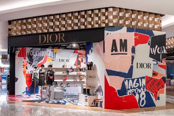 Dior pop-up store Mexico