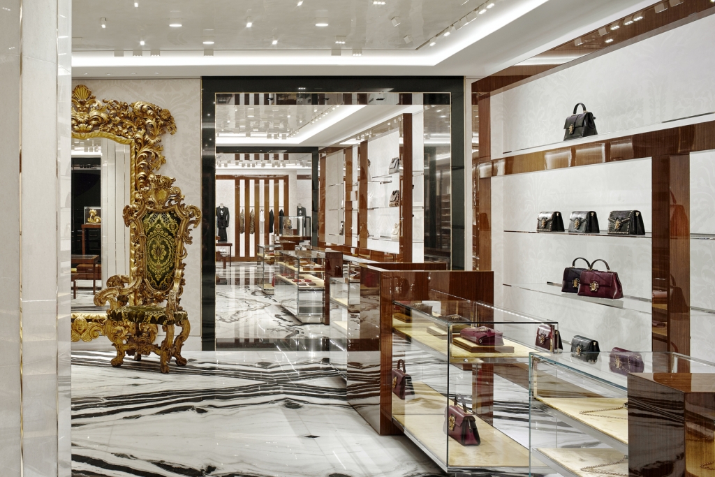 Dolce & Gabbana flagship store by Gwenael Nicolas, Milan – Italy