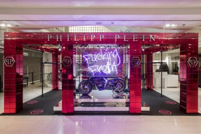 Philipp Plein pop-up store in Paris’s Galeries Lafayette