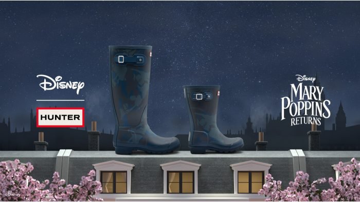 Hunter Boots x Disney Mary Poppins Luxury RetailLuxury Retail