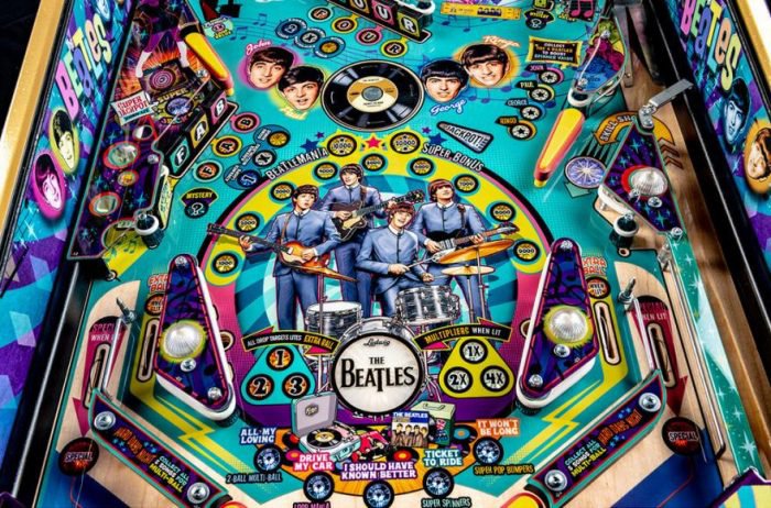 The Beatles pinball machine