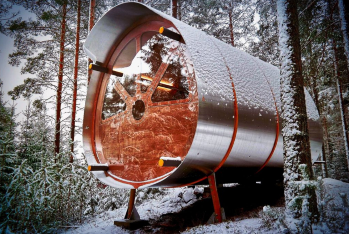 Fuselage extreme wilderness cabin