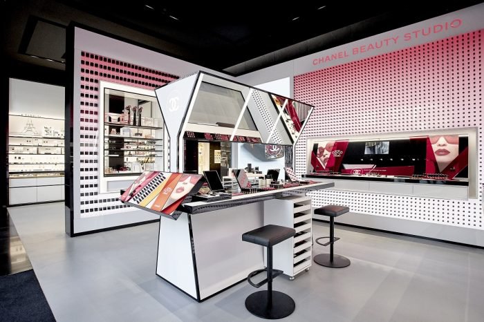 Chanel beauty store on Champs-Élysées, Paris