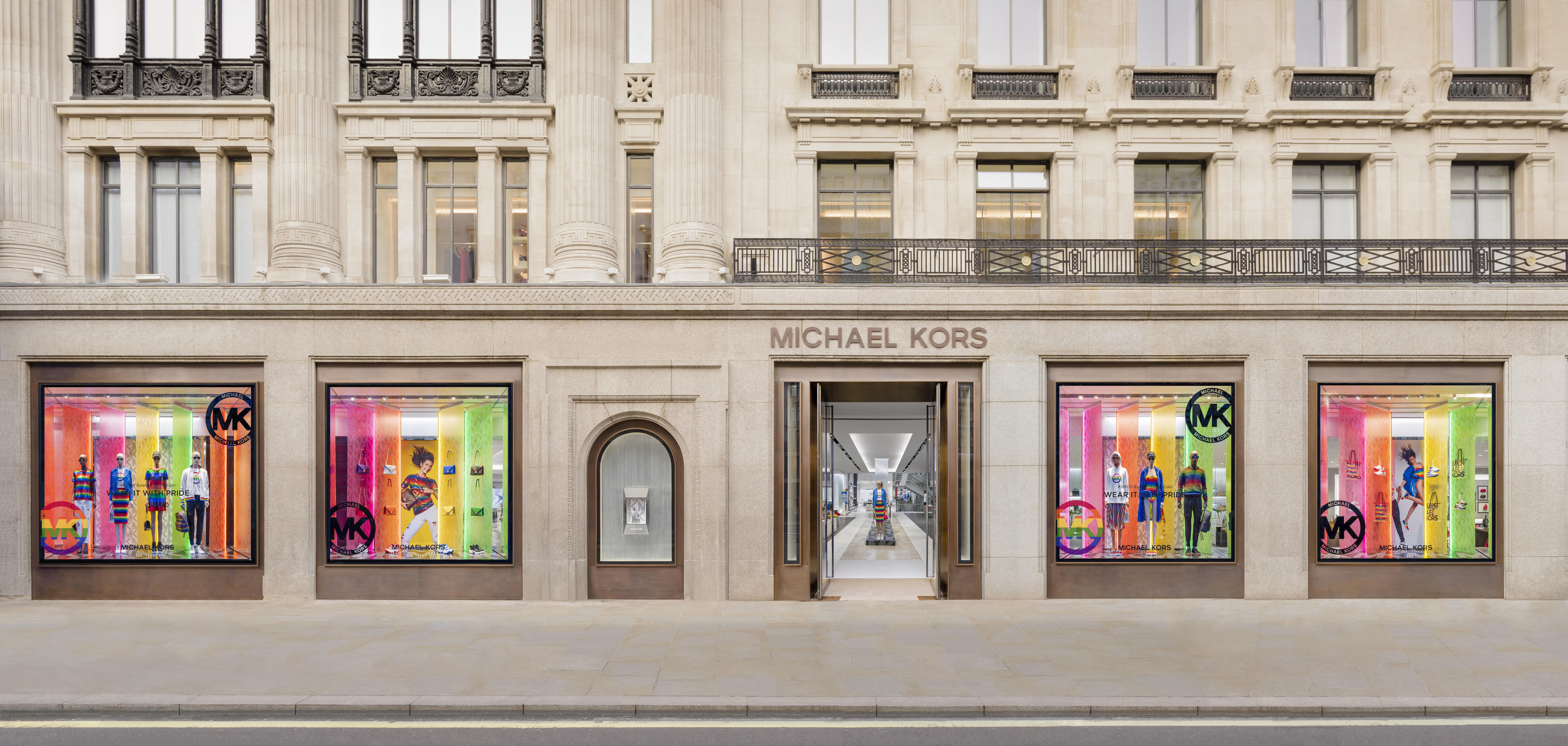 Michael kors store rainbow collection