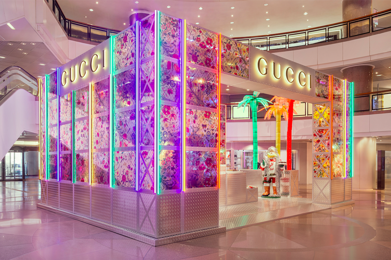 GUCCI PIN Pop Up Store - Luxury RetailLuxury Retail