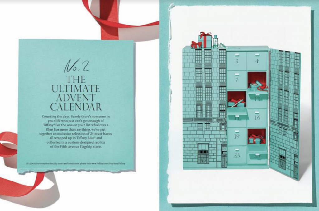 Tiffany & Co. Advent Calendar Luxury RetailLuxury Retail