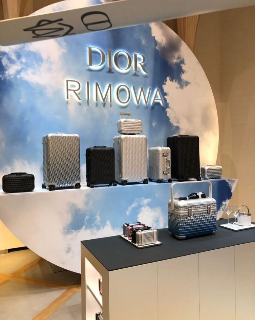 Dior and RIMOWA Pop Up at Harrods