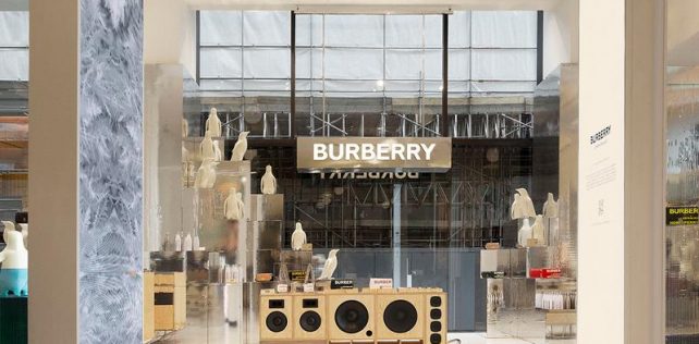 Burberry Selfridges Corner Shop