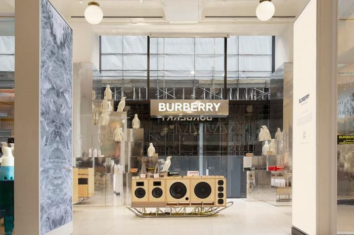 Burberry Selfridges Corner Shop