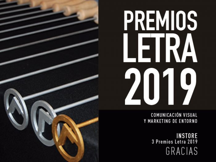 INSTORE wins 3 Letra Awards in the 2019 edition