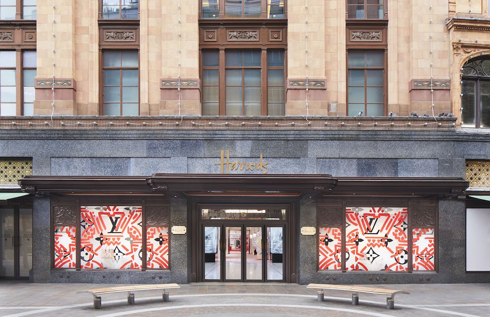 Louis Vuitton lights up Harrods façade in 'media first' to