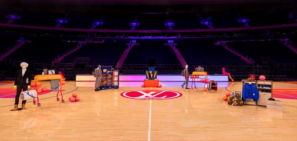 Louis Vuitton Takes Virtual Shopping to MSG With Their NBA Capsule