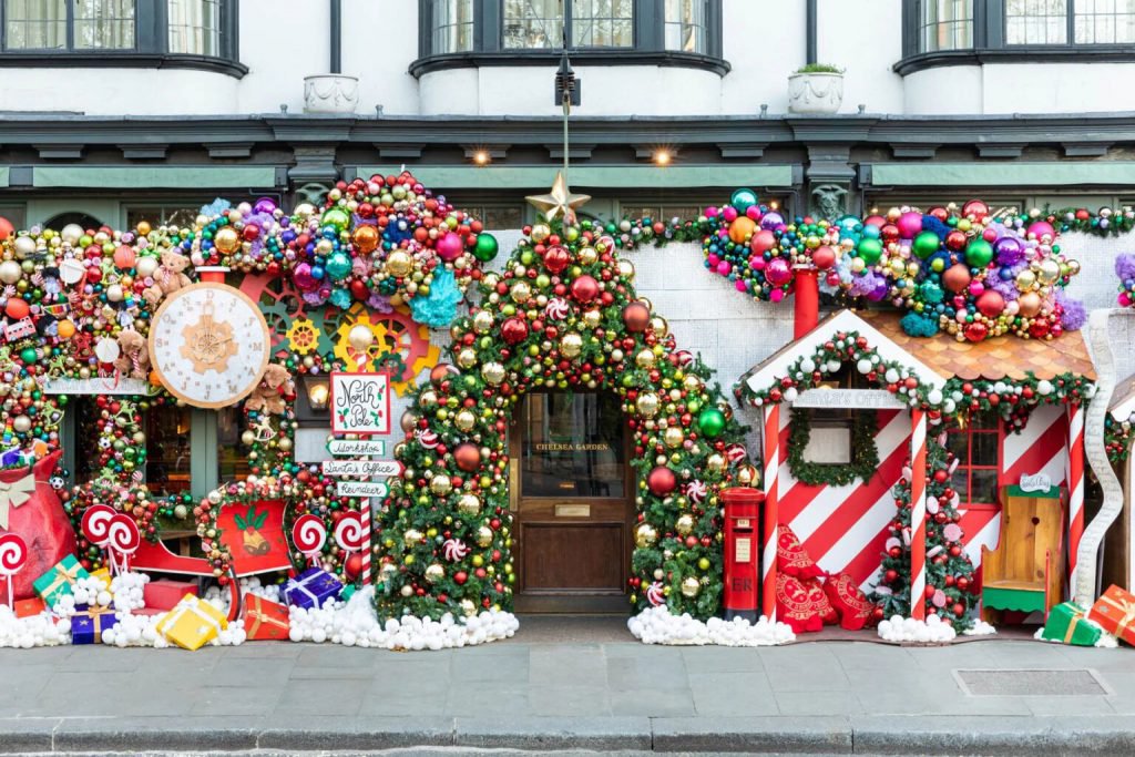 The exterior of the Ivy Chelsea Garden 