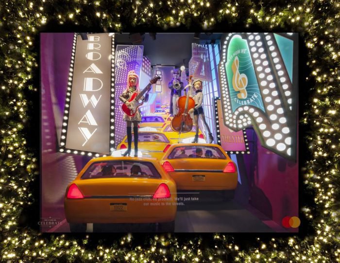 Louis Vuitton Holiday Window Display at Saks Fifth Avenue,…